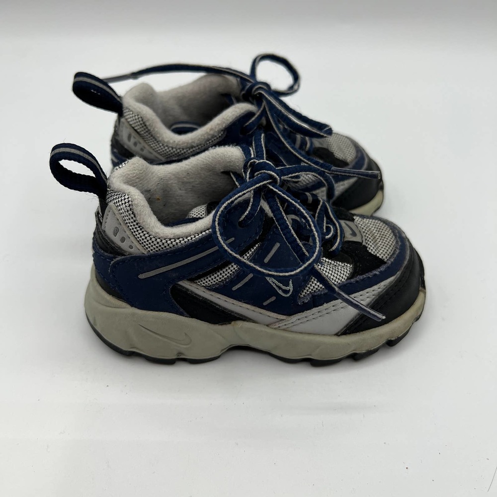 Nike ACG Air Max Skyline Sneakers Baby Size 4 Blue/Gray - Picture 2 of 6